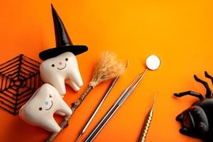 Red Bank dentist Halloween tips oral health